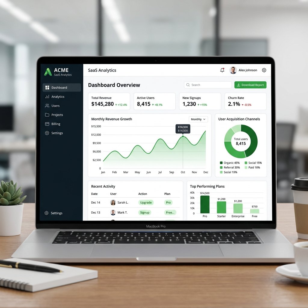 Web App SaaS Management System